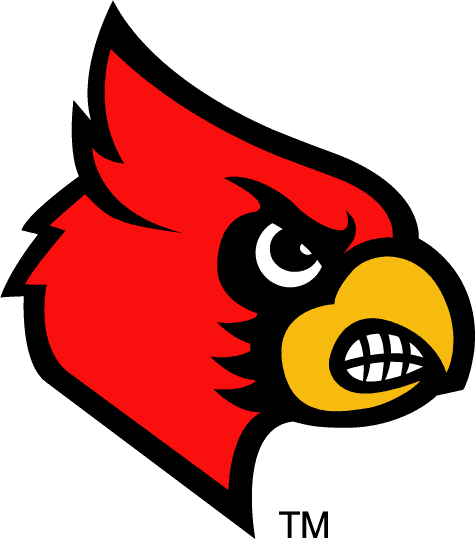 Louisville Cardinals 2001-2006 Secondary Logo diy iron on heat transfer...